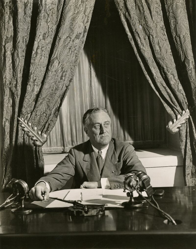 President Franklin D Roosevelt took significant yet limited action in response to the persecution of German Jews. He prioritised economic recovery from the Great Depression and victory in World War II above humanitarian crises overseas. Photo: US Holocaust Memorial Museum