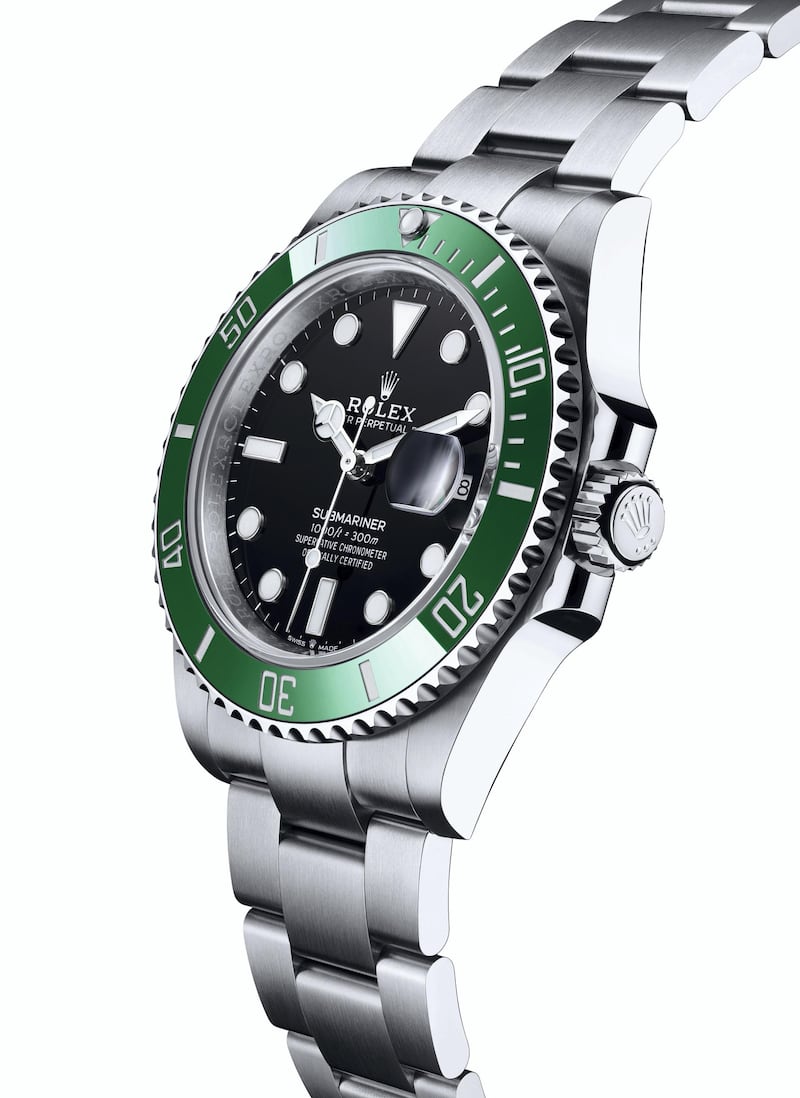 A Submariner wristwatch from Rolex, part of the We Are All Beirut auction by Christie's