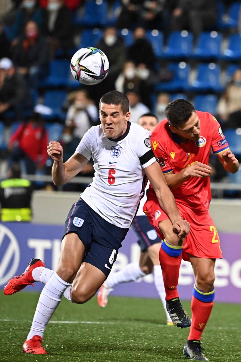 Conor Coady - 7: Usual vocal presence at the back and, like defensive partner Stones, always looked to push England forward. Took elbow in face second half that should have seen Rebes Ruiz sent-off for second yellow. Booked himself in last five minutes. AFP