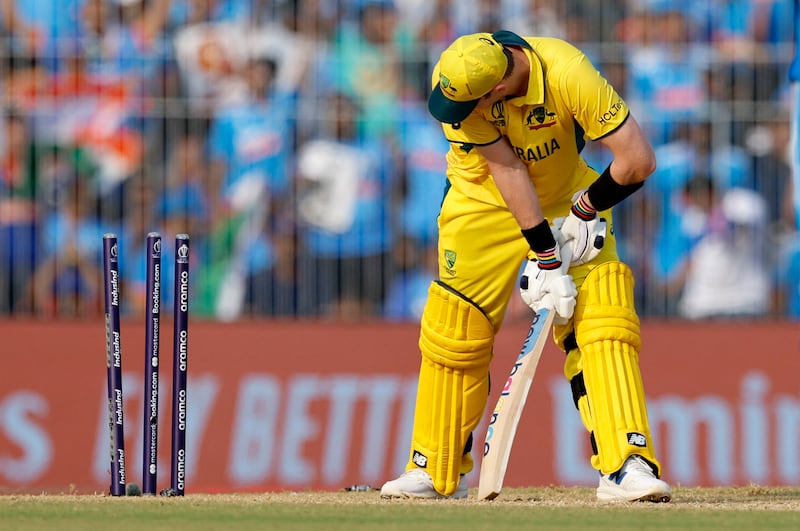 Australia's Steve Smith after being clean bowled by India's Ravindra Jadeja. Reuters