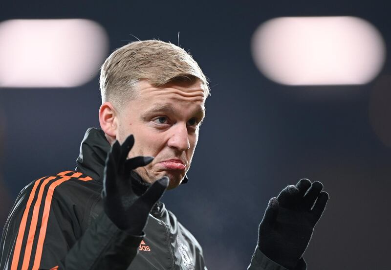 Donny van de Beek (On for Tuanzebe 81') - N/A. Came on when Manchester United pushed to get back into the game. Luke Shaw (On for Telles 81') - N/A. EPA
