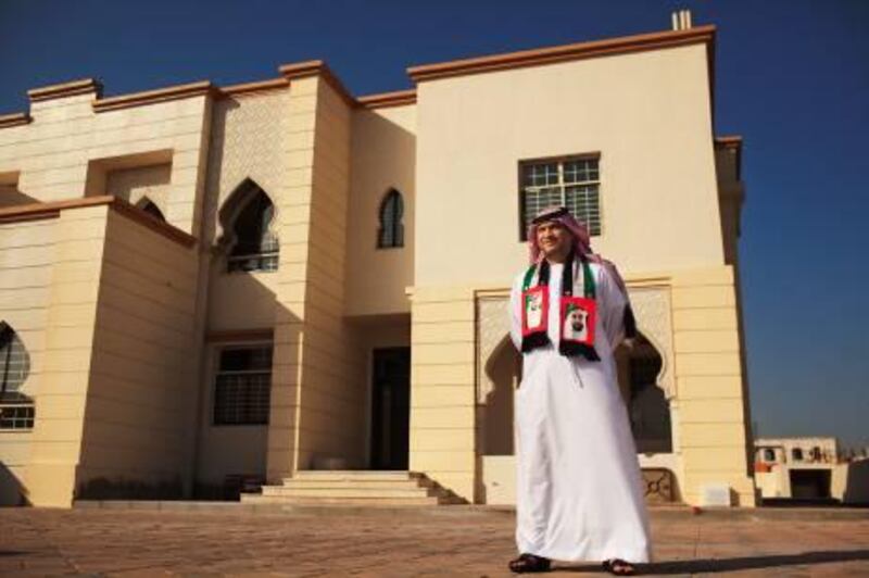 ABU DHABI, UAE - November 28, 2011- Samer Al Haura for 40th anniversary portrait series.  ( Andrew Henderson / The National )