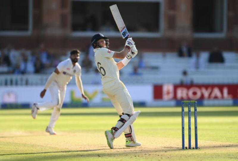 Joe Root scored an unbeaten ton at Lord's on Saturday.