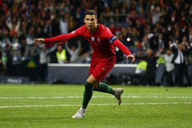 Cristiano Ronaldo was Portugal's hat-trick hero against Switzerland. Getty