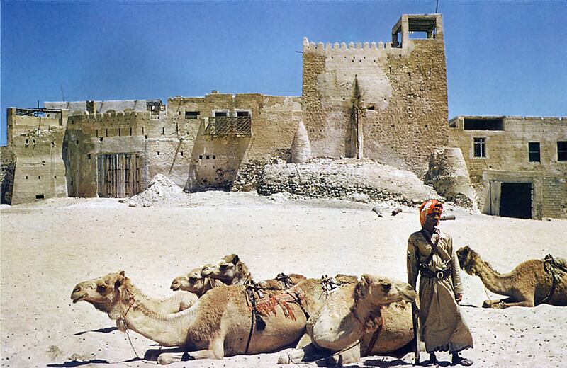 RAK Fort in 1959. Courtesy Ras Al Khaimah Department of Museums and Antiquities