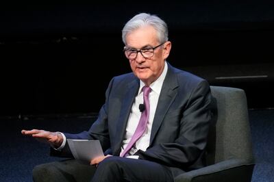 Federal Reserve chairman Jerome Powell has said short-term measures are often volatile. AP