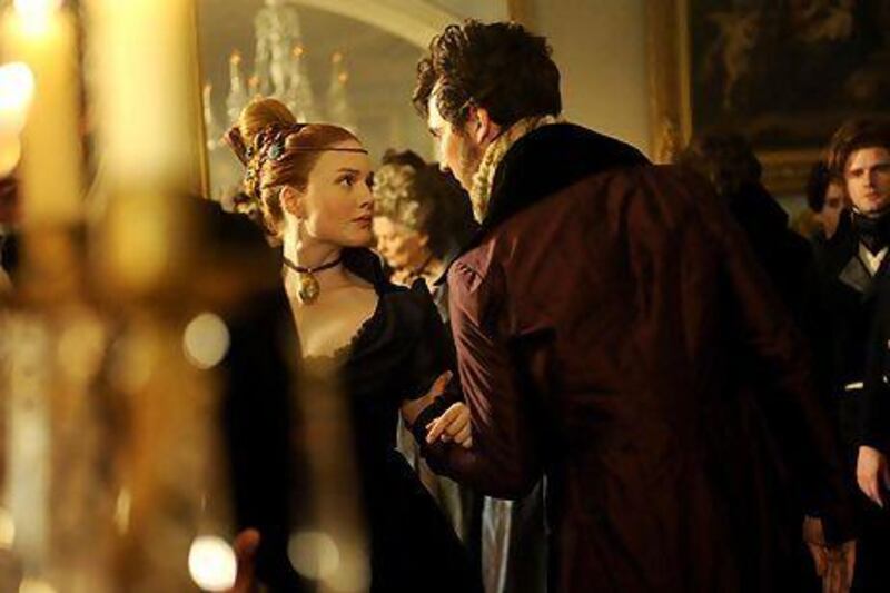 Holliday Grainger and Jeremy Irvine in Great Expectations. Courtesy BBC Films
