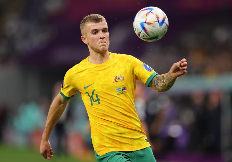 Riley McGree - 6. Put De Paul under pressure with a great early press and delivered a quality corner for Souttar’s header. Showed intelligence and did well to win a free-kick but was quiet in the second half before being taken off. EPA