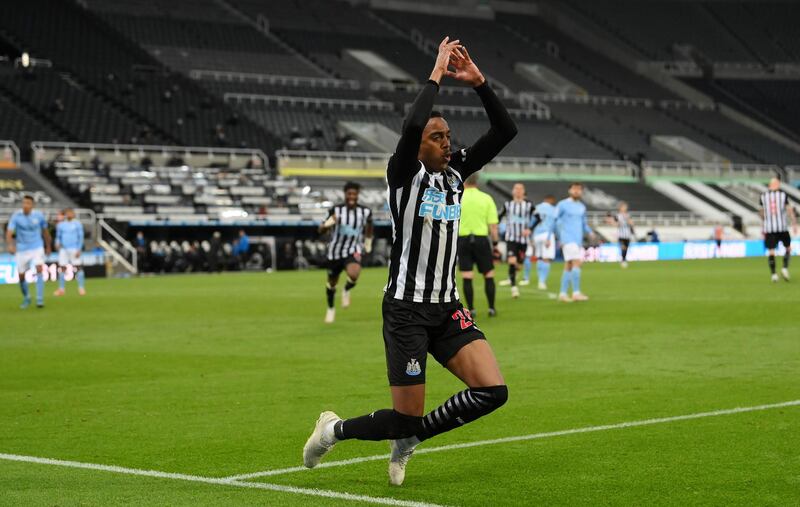 Joe Willock - 8, Showed plenty of energy throughout the game and posed a threat when he made a foray forward, winning Newcastle’s second penalty of the game. Saw his initial effort from the spot saved but scored the rebound. Getty
