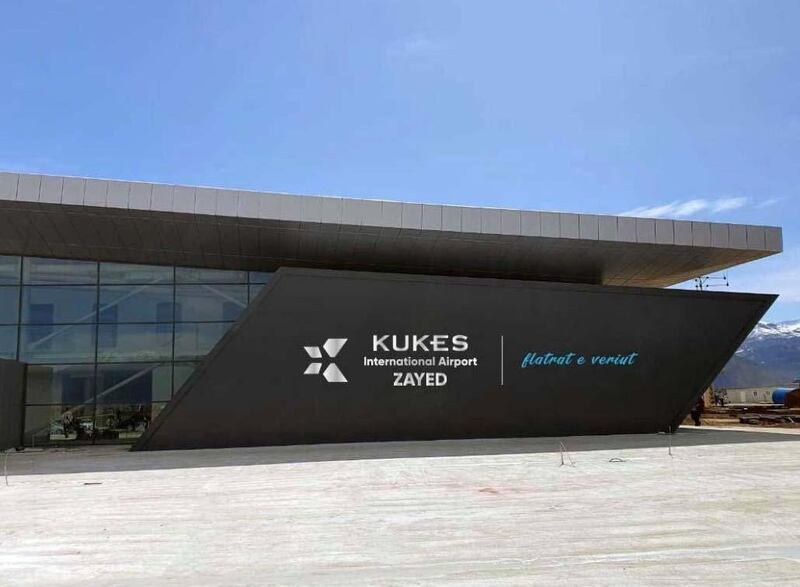 Kukës International Airport "Zayed-Flatrat e Veriut". Courtesy Kukës International Airport