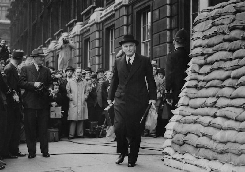 John Simon leaves the Treasury to present his first war Budget in 1939