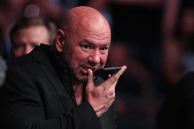 UFC president Dana White. AFP