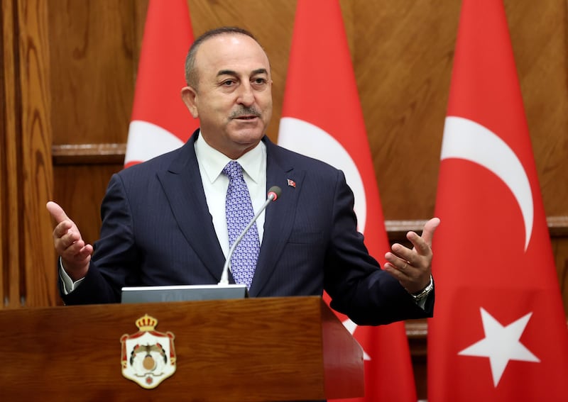 Turkish Foreign Minister Mevlut Cavusoglu, whose country has offered to continue to run and protect Kabul's airport, says Turkey is engaged in a dialogue with all parties in Afghanistan, including the Taliban.