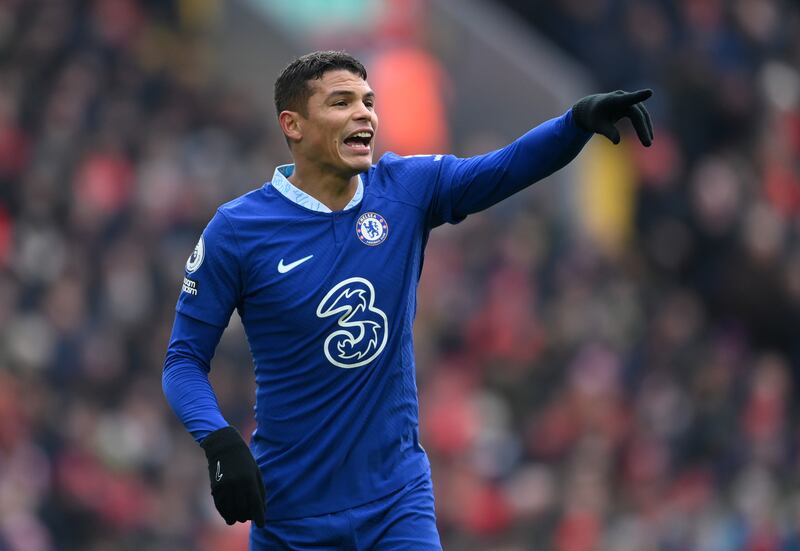 Thiago Silva - 7. At 39 years old, the Brazilian is still Chelsea's best central defender. Called upon to play more games than was probably initially planned as the season unravelled. Still classy but it became increasingly clear he's now best in the middle of a back three. Will be a huge leader next season as Chelsea attempt to pick up the pieces. Getty