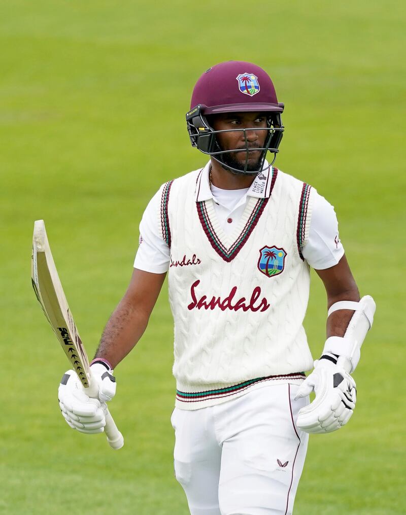 WEST INDIES RATINGS: 1) Kraigg Brathwaite – 7. Missed out on a good chance of a ton in the first innings, and fell early in the second for the second match running. AP