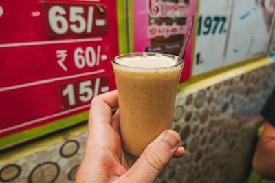 Jigarthanda is a popular street drink in the Indian city of Madurai in Tamil Nadu