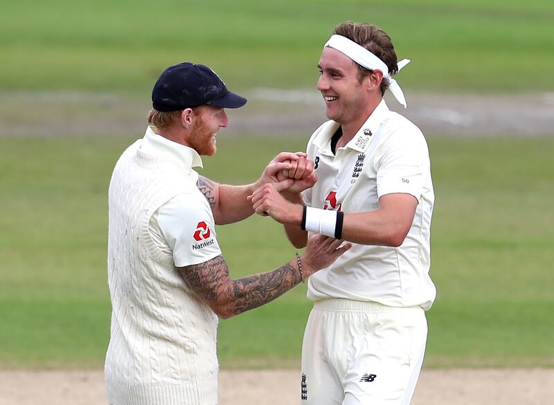 Ben Stokes is keen on having Stuart Broad back in the team. PA