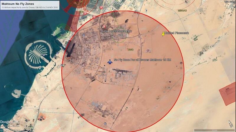 There are already restrictions to ensure drone owners must have a licence from the government and steer clear of 5km of airports, extended to 15km for the airshow next week.