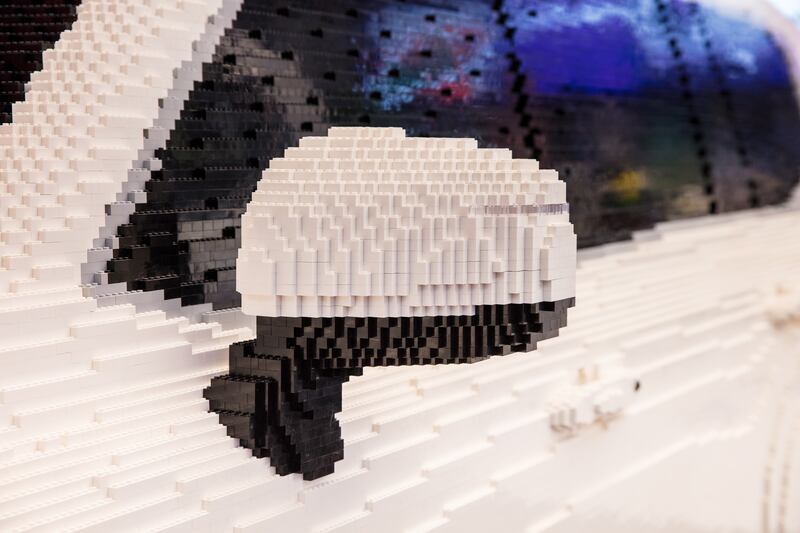 The Lego wing mirror may not be as aerodynamic as the real version.