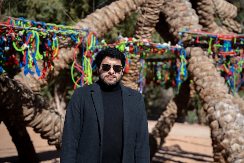 Saudi artist Obaid Alsafi has been named the winner of the sixth Ithra Art Prize. All Photos: Royal Commission for AlUla and the King Abdulaziz Center for World Culture