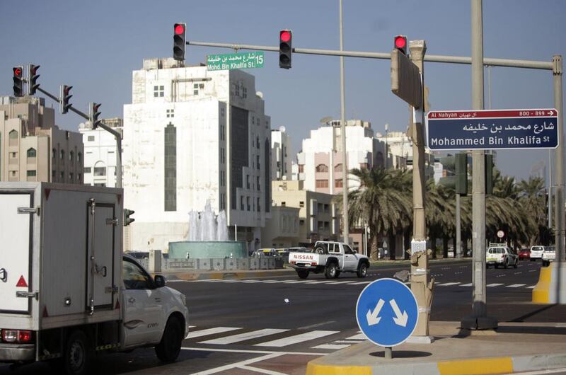 Readers say Abu Dhabi’s street numbers were easier to remember than current names. Sammy Dallal / The National

