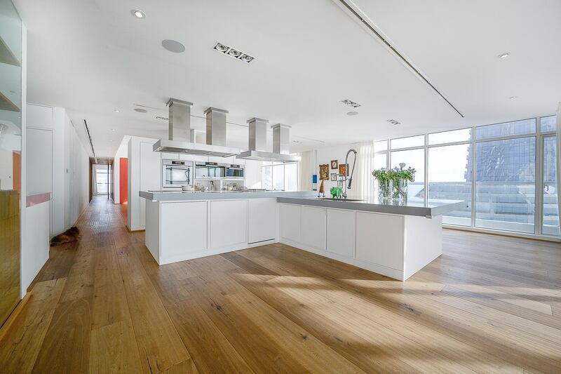 The kitchen is kitted out with the latest Miele appliances. Courtesy LuxuryProperty.com