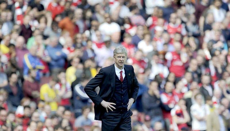 Arsene Wenger guided Arsenal to a fourth-place finish in the Premier League this season. Facundo Arrizabalaga / EPA   