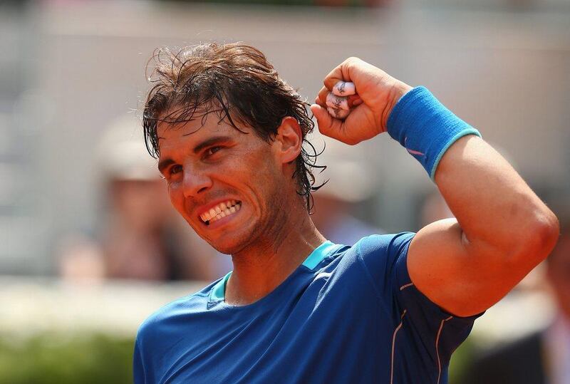 Rafael Nadal defeated Tomas Berdych in the Madrid Masters quarter-finals on Friday. Clive Brunskill / Getty Images 