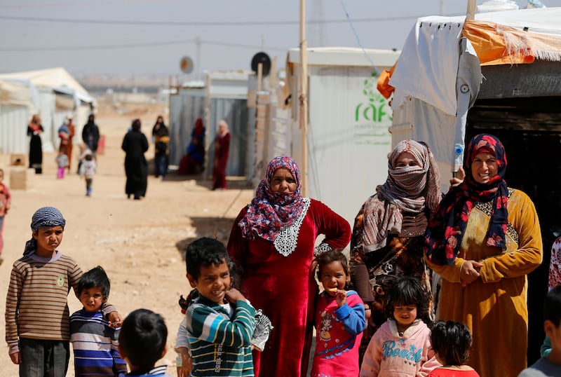 The residents of Al Zaatari have created the camp's own economy. Reuters