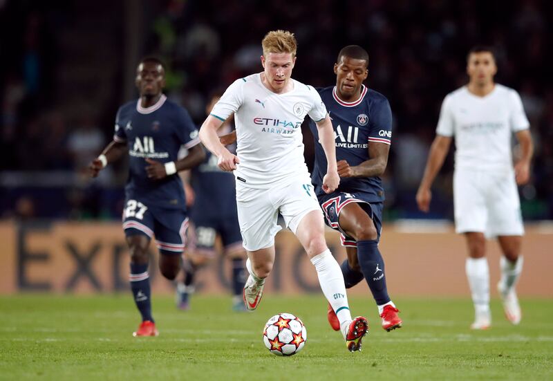 SUB: Georginio Wijnaldum (Verratti, 78) N/A – A like-for-like replacement and fresh legs when PSG needed them most, just after Verratti, back from injury, was carded. Getty