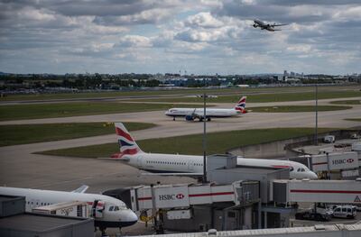 British Airways planes on the tarmac at Heathrow. Bloomberg 