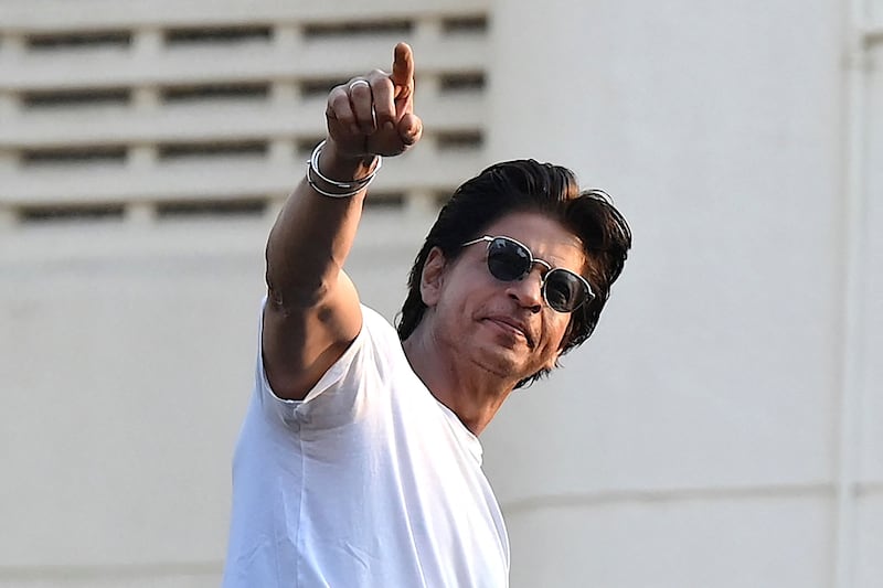 Shah Rukh Khan will be honoured at the opening ceremony of the second Red Sea International Film Festival, in Jeddah. AFP