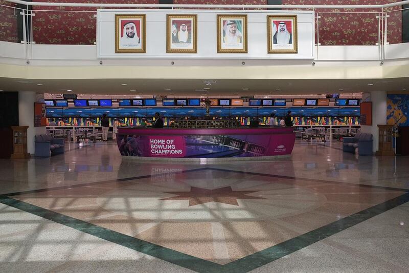 The bowling centre at Zayed Sports City was purposely built for the 14th World Bowling Championships in 1999. Delores Johnson / The National