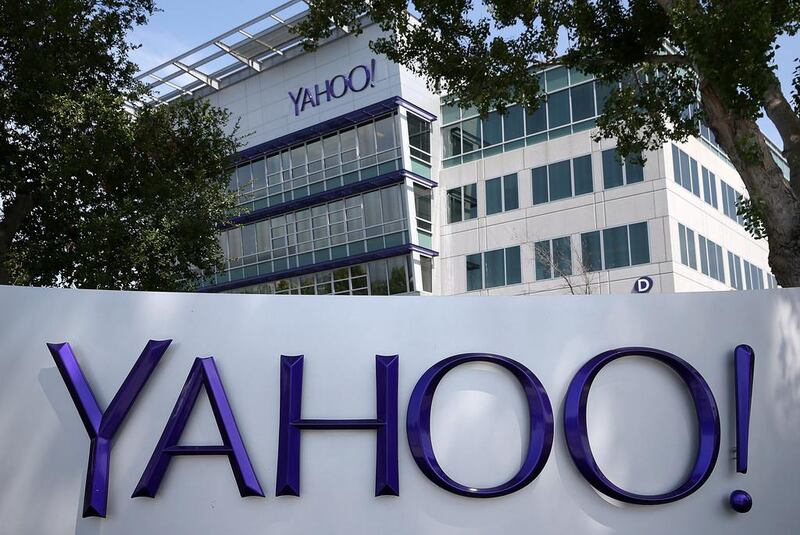 The Yahoo! headquarters in Sunnyvale, California.   Justin Sullivan / Getty Images / AFP