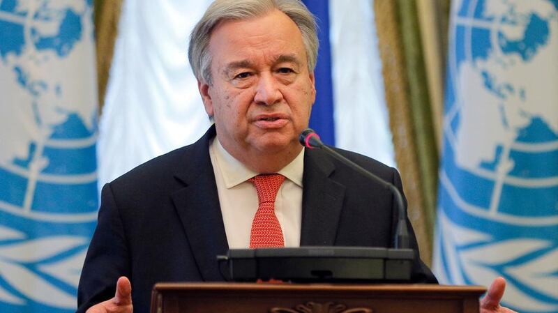 The UN Chief has hit out at internet companies for not doing enough to tackle terrorists' online activities. AP