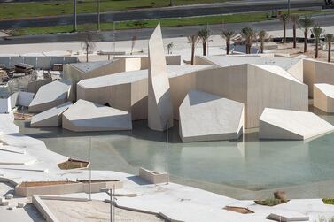 The Musalla of Al Hosn site in Abu Dhabi was chosen as the first prize winner of the international architecture A+ Architizer Award in the Internal Design and Creative Ceilings category. Courtesy Abu Dhabi Government Media Office