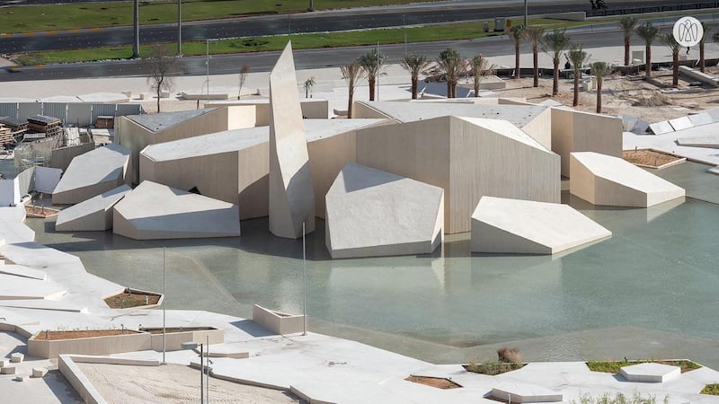 The Musalla of Al Hosn site in AbuDhabi was chosen as the first prize winner of the international architecture A+ Architizer Award in the Internal Design and Creative Ceilings category. Courtesy Abu Dhabi Government Media Office
