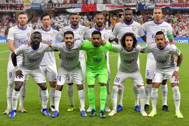 The Al Ain side who started against River Plate and will now hope to conquer River Plate. AFP