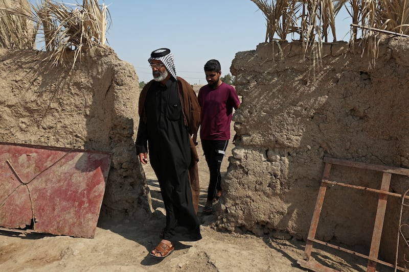 The desperate father had tried digging wells to grow vegetables. Each cost the equivalent of his monthly allowance. Each time water would emerge for a few days, and then dry up. 'That was his last hope,' Ali said