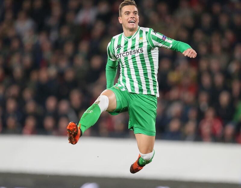 Giovani Lo Celso has joined Tottenham Hotspur from Real Betis on a loan deal with a view to a permanent deal. AP Photo