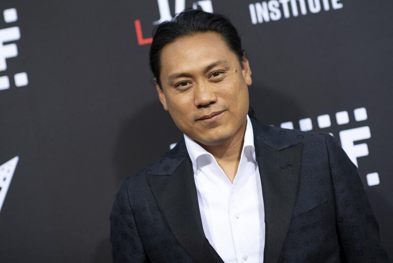 Director Jon M. Chu attends attends the Los Angeles Latino International Film Festival (LALIFF) special preview screening of "In The Heights" at the TCL Chinese Theater in Hollywood, California on June 4, 2021. - Long before his mega smash-hit "Hamilton," Lin-Manuel Miranda dazzled Broadway with "In The Heights," a Latin pop and salsa-inspired musical celebrating the New York immigrant community that raised him. (Photo by VALERIE MACON / AFP)