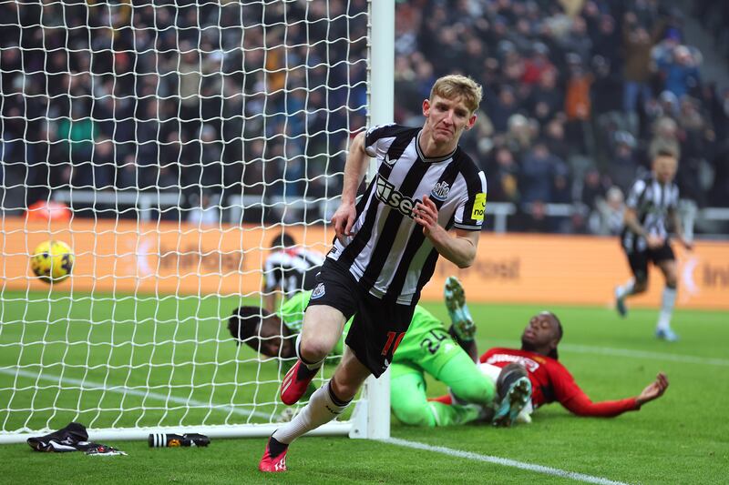 Rewarded for his patience when Trippier’s cross found Gordon at the far post, who tapped in a well-deserved goal for Newcastle. The winger is in exceptional form.  Getty Images
