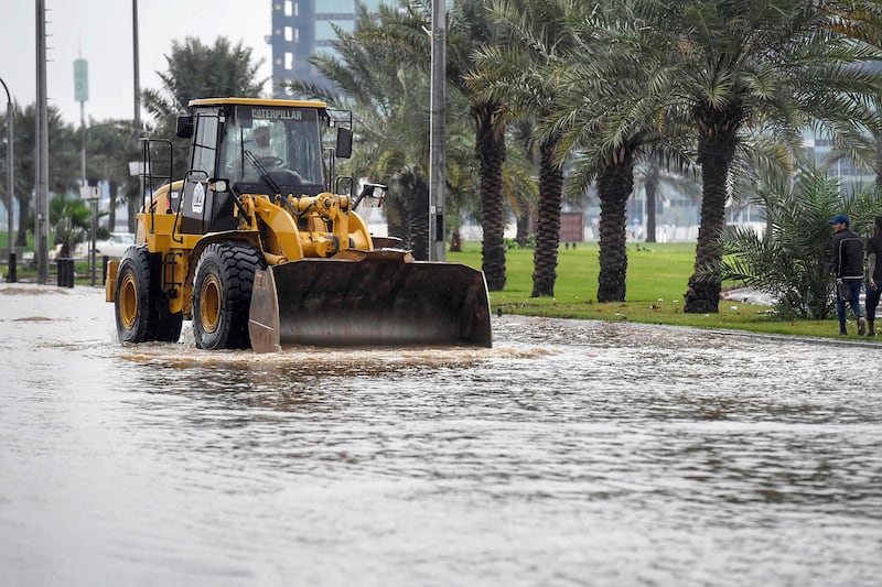 Heavy rains have hit western Saudi Arabia, including the coastal city of Jeddah, causing floods, delaying flights and forcing schools to close. Reuters