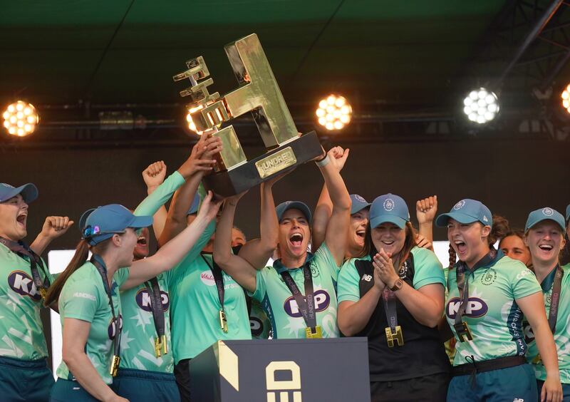 10) The Hundred ($180,000). The winners of the men’s and women’s competitions in the 100-ball competition, which is played in sets of five balls rather than overs of six, earn equal prize money. PA