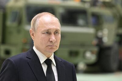Russian President Vladimir Putin on Wednesday defended his country's invasion of Ukraine. Reuters 