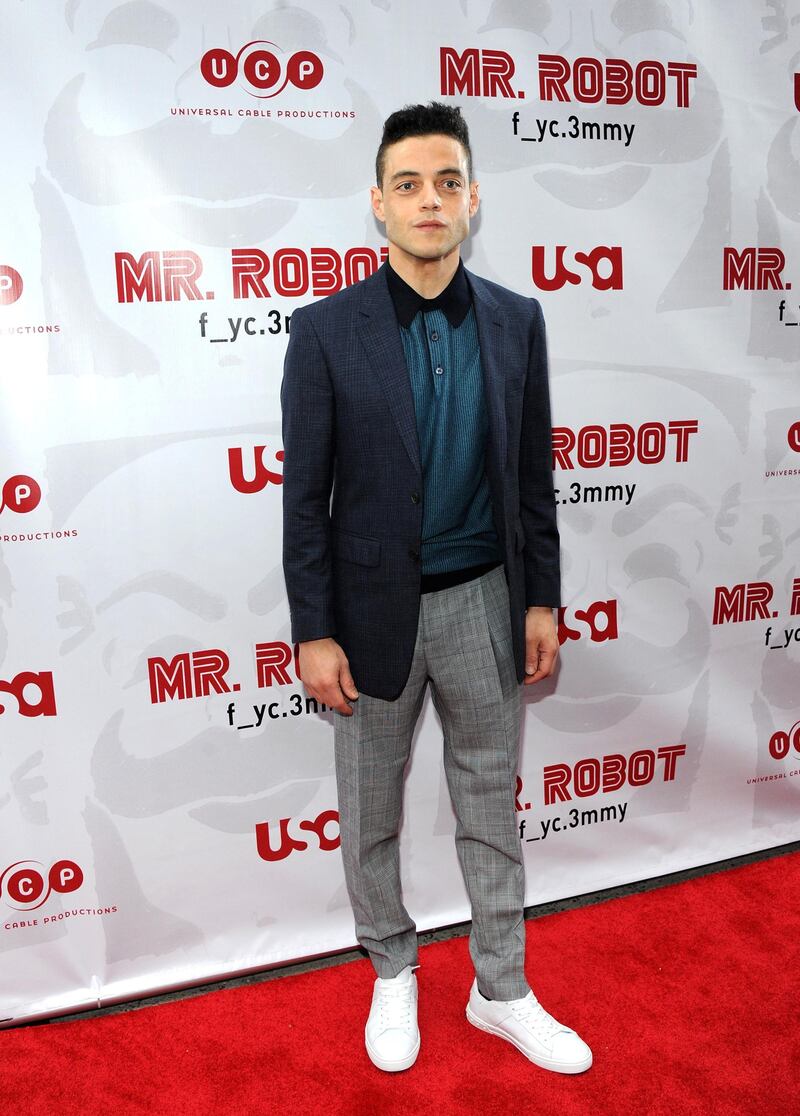 NEW YORK, NY - JUNE 08:  Actor Rami Malek attends 'Mr. Robot' FYC Screening at The Metrograph on June 8, 2017 in New York City.  (Photo by Desiree Navarro/WireImage)
