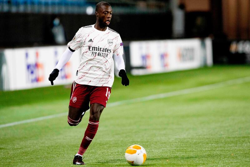 Nicolas Pepe 9 – The obvious pick for Man of the Match. The Ivorian looked notably fired-up following a controversial dismissal last weekend. If he can start scoring goals like that again on a regular basis, his place in the Arsenal starting XI would be firmly cemented. AFP