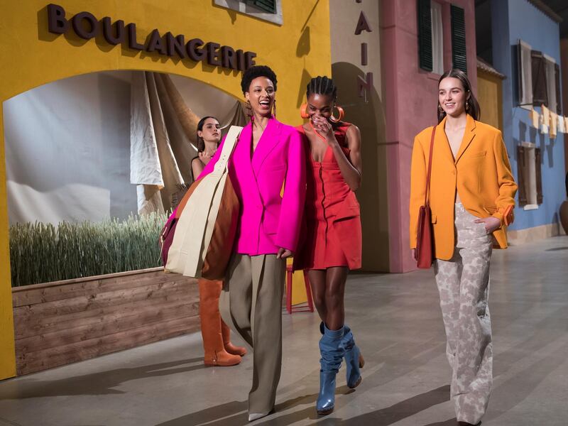 The Jacquemus autumn/winter show in Paris on February 25, 2019. EPA