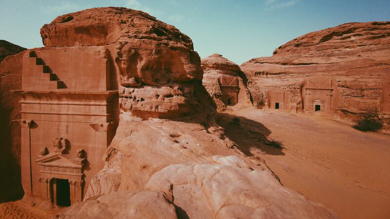Saudia and Al Ula have teamed up to offer a special flight celebrating the historic site. Photos: Al Ula