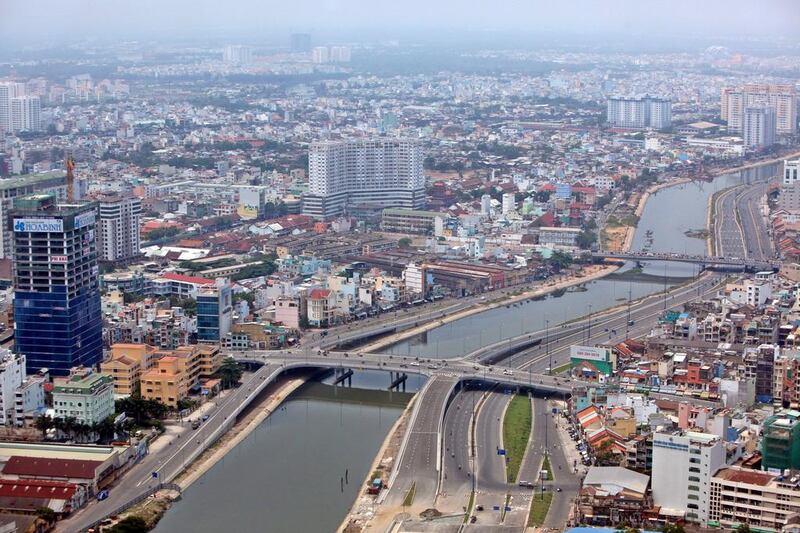 Ho Chi Minh city from the 49th floor of Bitexco Financial Tower, Vietnam. EPA